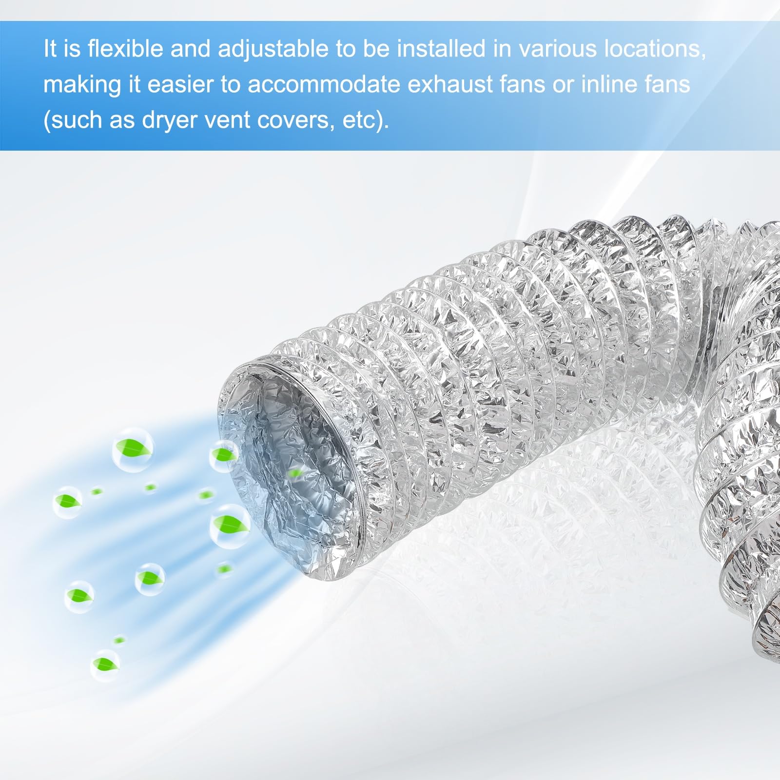 PATIKIL 5 Meters Dryer Vent Hose - Image 4