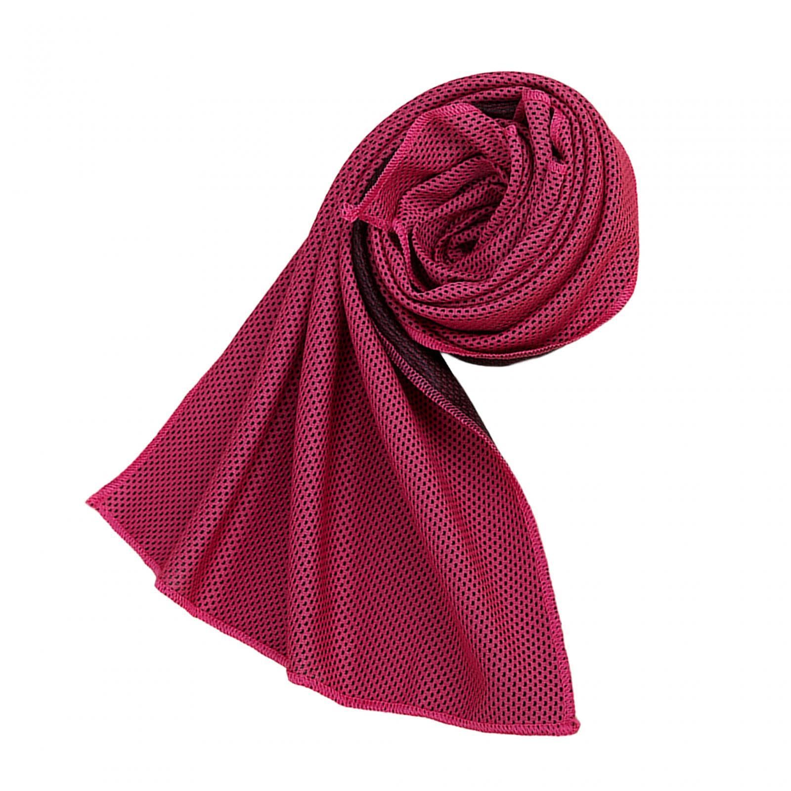 CALANDIS™ Cooling Towel Breathable Fast Drying Ice Towel for Exercise Hot Weather Rose red | Gym Towels | Fitness Equipment & Gear | Fitness Running & Yoga-image-45