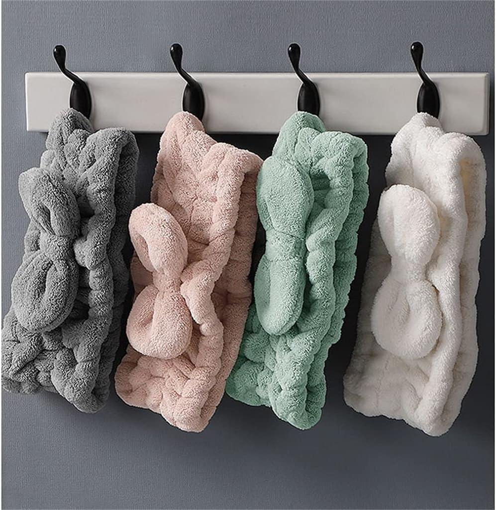 Bath Towel Women Can Wear Can Be Wrapped Household Water-Absorbent Quick-Drying Tube Top Bath Skirt Four-Piece Suit (Color: A, Size (A As the picture shows)