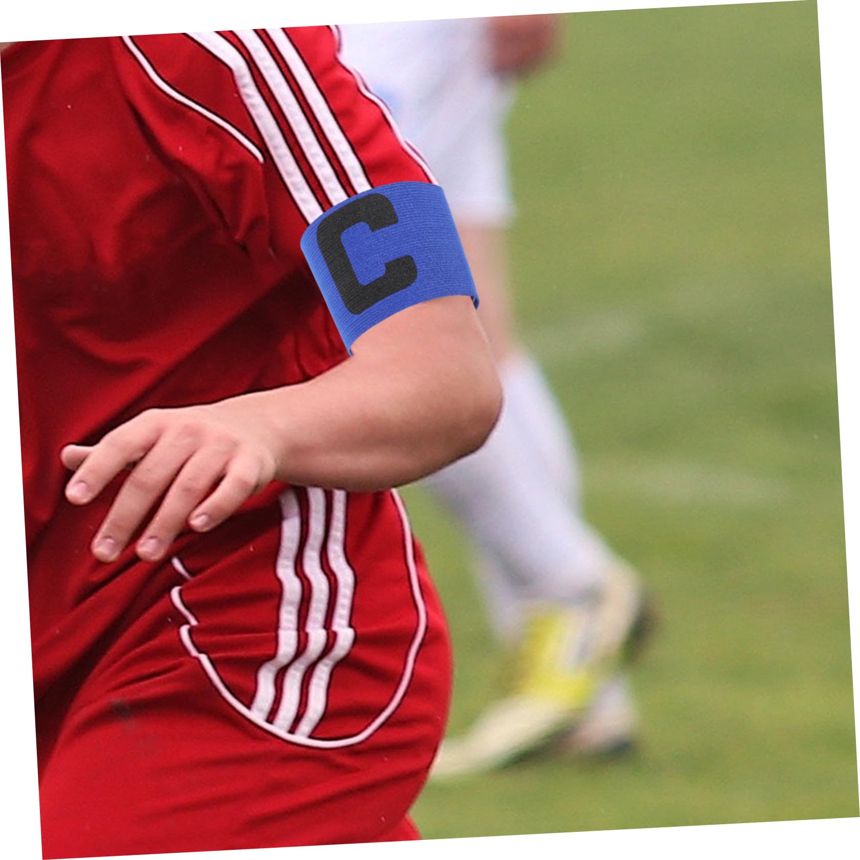 BESPORTBLE 5sets Soccer Captain Armband Football Arm Bands Portable Wear-Resistant for Boys and Girls Adults 5pcs*5