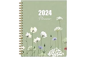 2024 Weekly Planner Spiral Bound 8x11