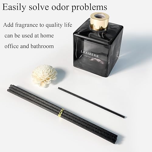 Miniatura 5 de My Way - Juego de difusor de fragancia floral de 6.1 onzas líquidas con 6 varillas de varillas de varillas de larga duración para el hogar,