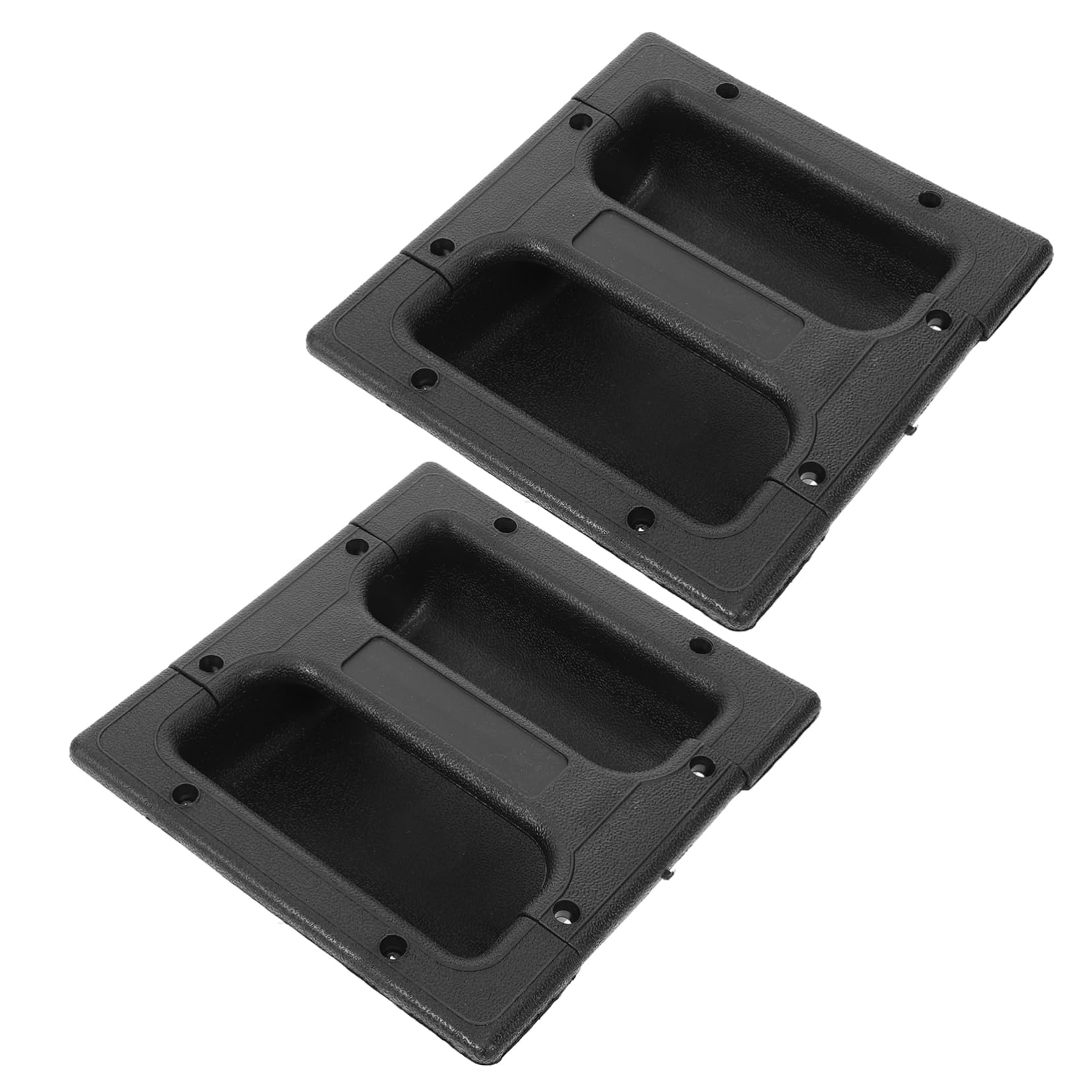 ERINGOGO 2pcs Cabinet Speaker Handle Replacement Carry Grasp for Speaker Box Easy Installation Fits Various Styles Secure and Comfortable Grip for Heavy Equipment