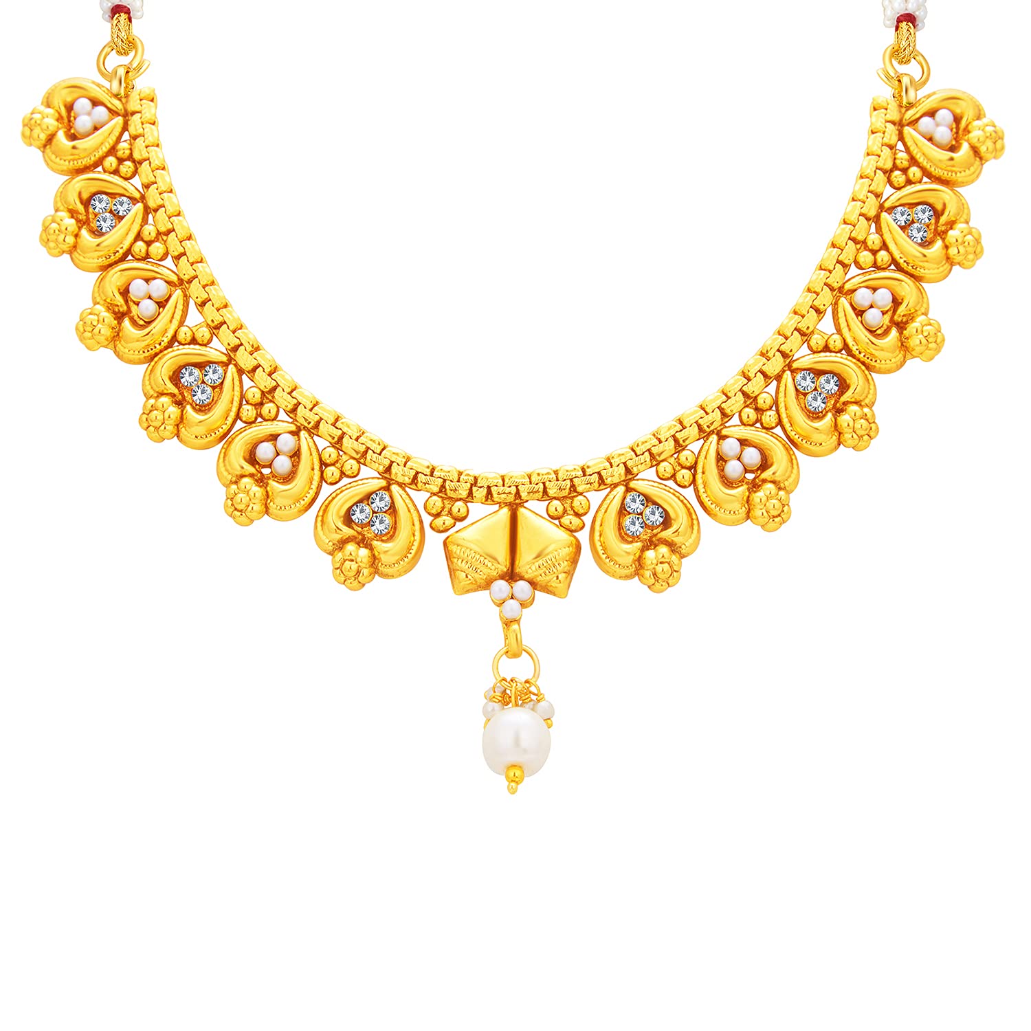 Elegant Plated Necklace Set For Women