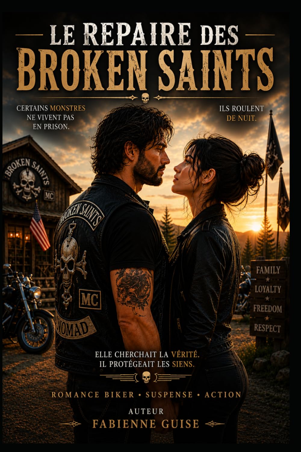 Le Repaire des Broken Saints : une romance biker intense.: Des héros brisés prêts à affronter l'enfer pour sauver les innocents.
