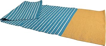ASE YOGA INDIA 100% COTTON YOGA MAT SUPREME HEAVY QUALITY, SPECIAL SIZE- 70X190 Cm (HANDLOOM PRODUCT - ORGANIC & ECO FRIENDLY)