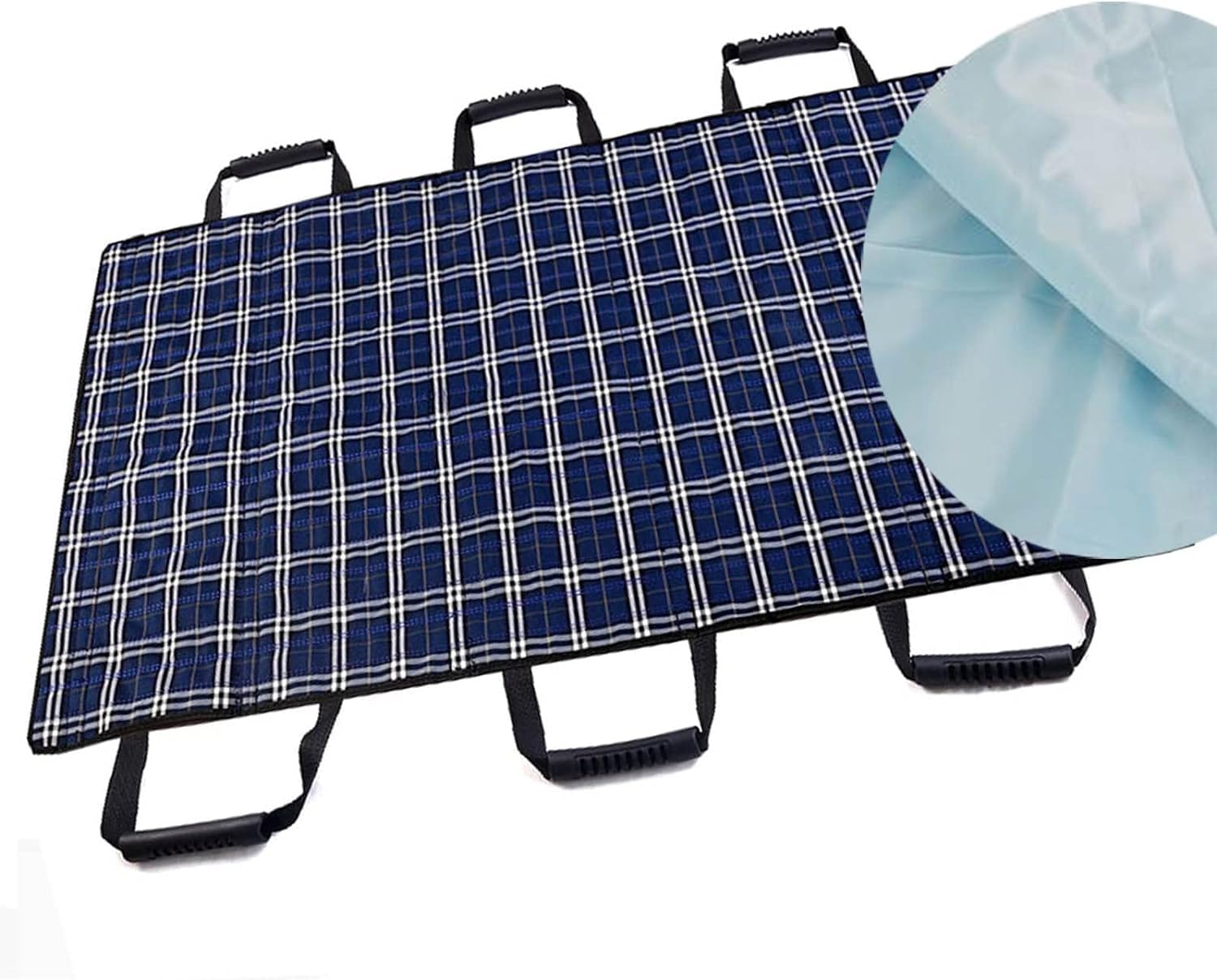 Cinturón de Transferencia con Eslinga para elevación de Pacientes, Almohadilla de posicionamiento Impermeable, para Ancianos postrados en Cama Que Dan Vuelta y mueven Suministros de enfermería