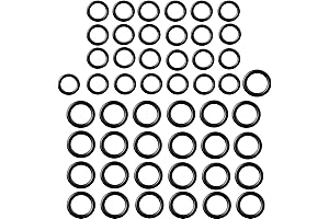 Tatuo 50 Pieces Power Pressure Washer O-Rings Replacement Kit
