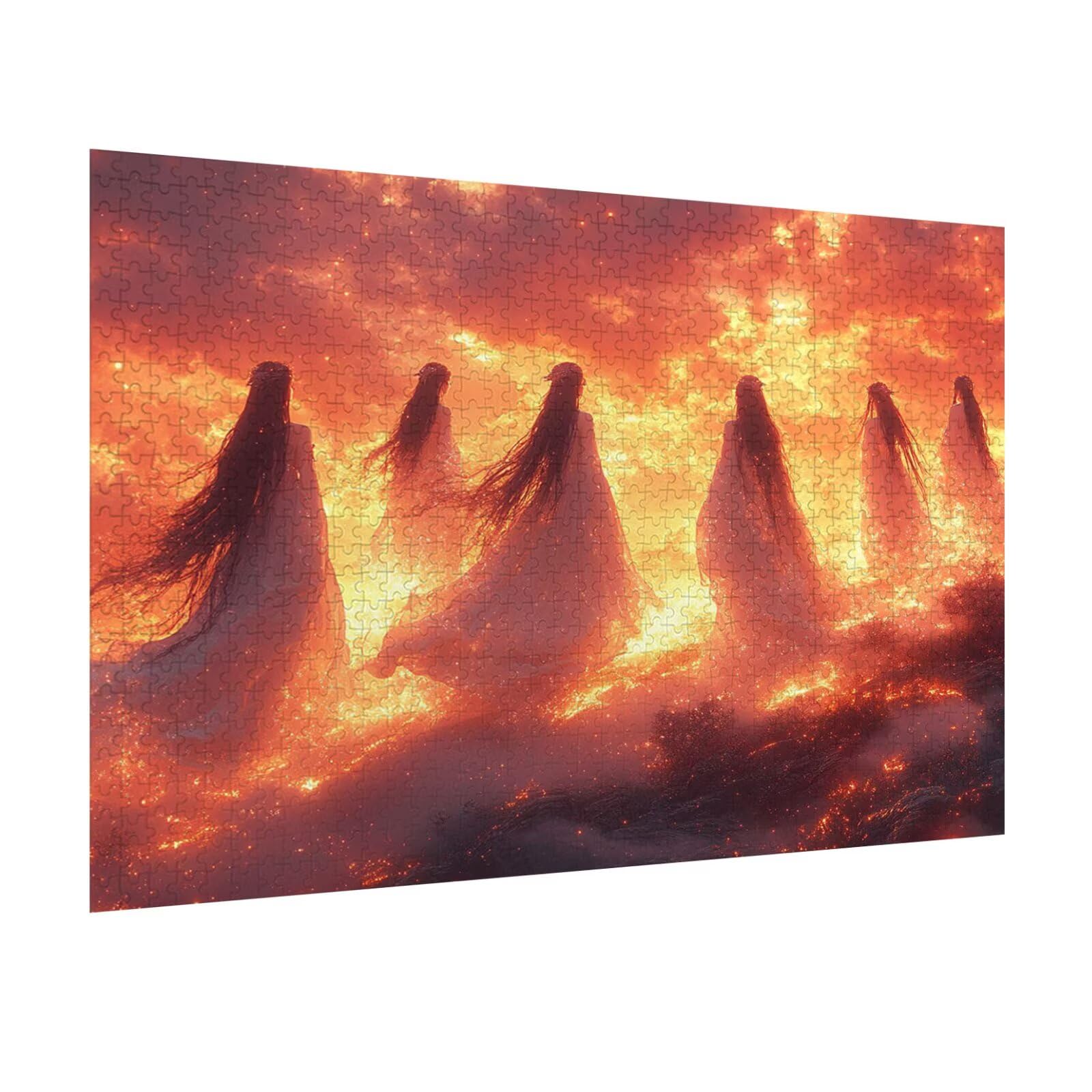 Puzzle 6000 Pezzi Animazione Puzzle Classici per Gioco Familiare, n-118 | Impossibile Puzzles, Intrattenimento Creativo, Rilassamento e Intelligence, Regalo per Amore e Amico, Home Decor, Il sogno