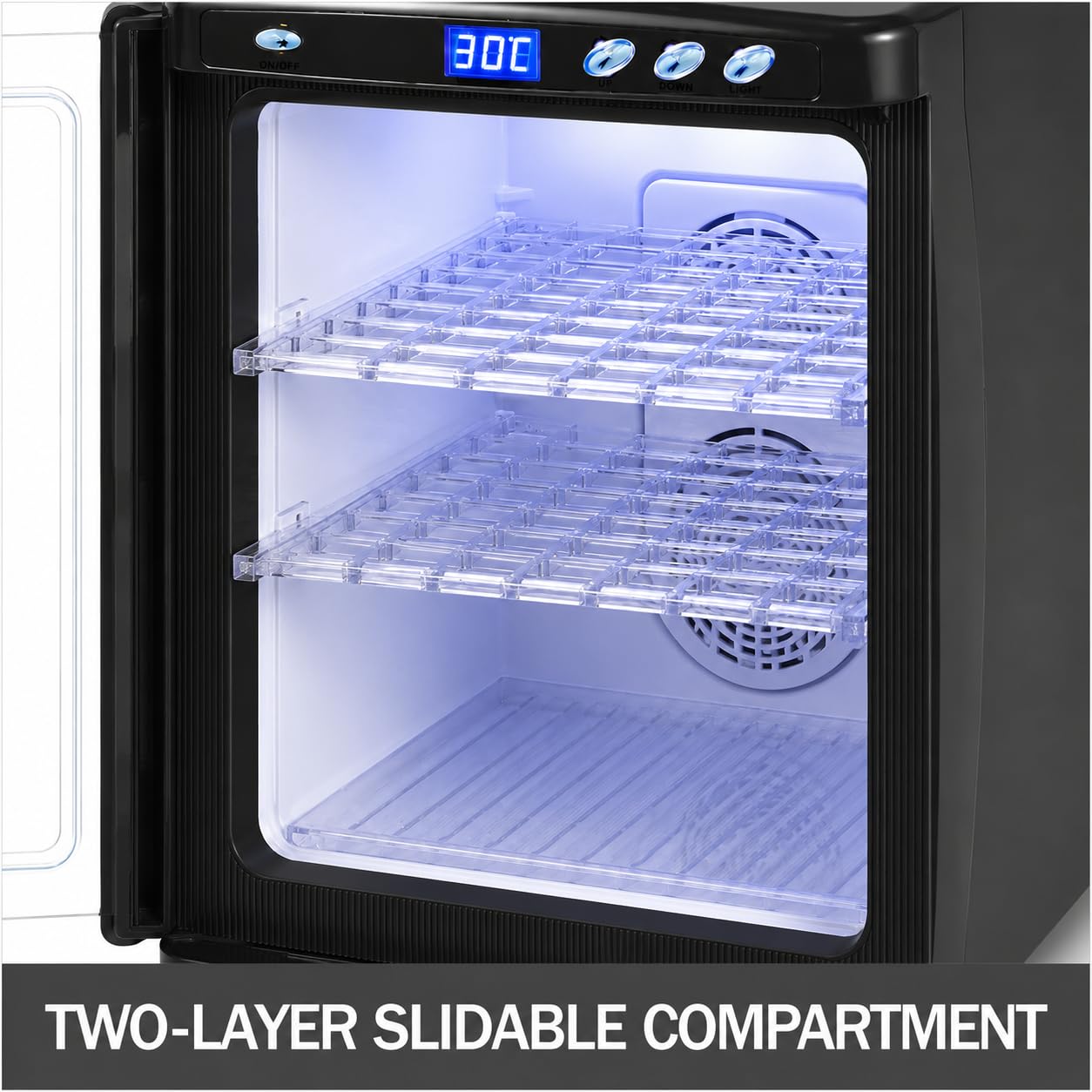 Incubadora digital de huevos para aves de corral y reptiles, capacidad de 25 litros, control avanzado de calefacción, máquina de incubación automática para uso doméstico