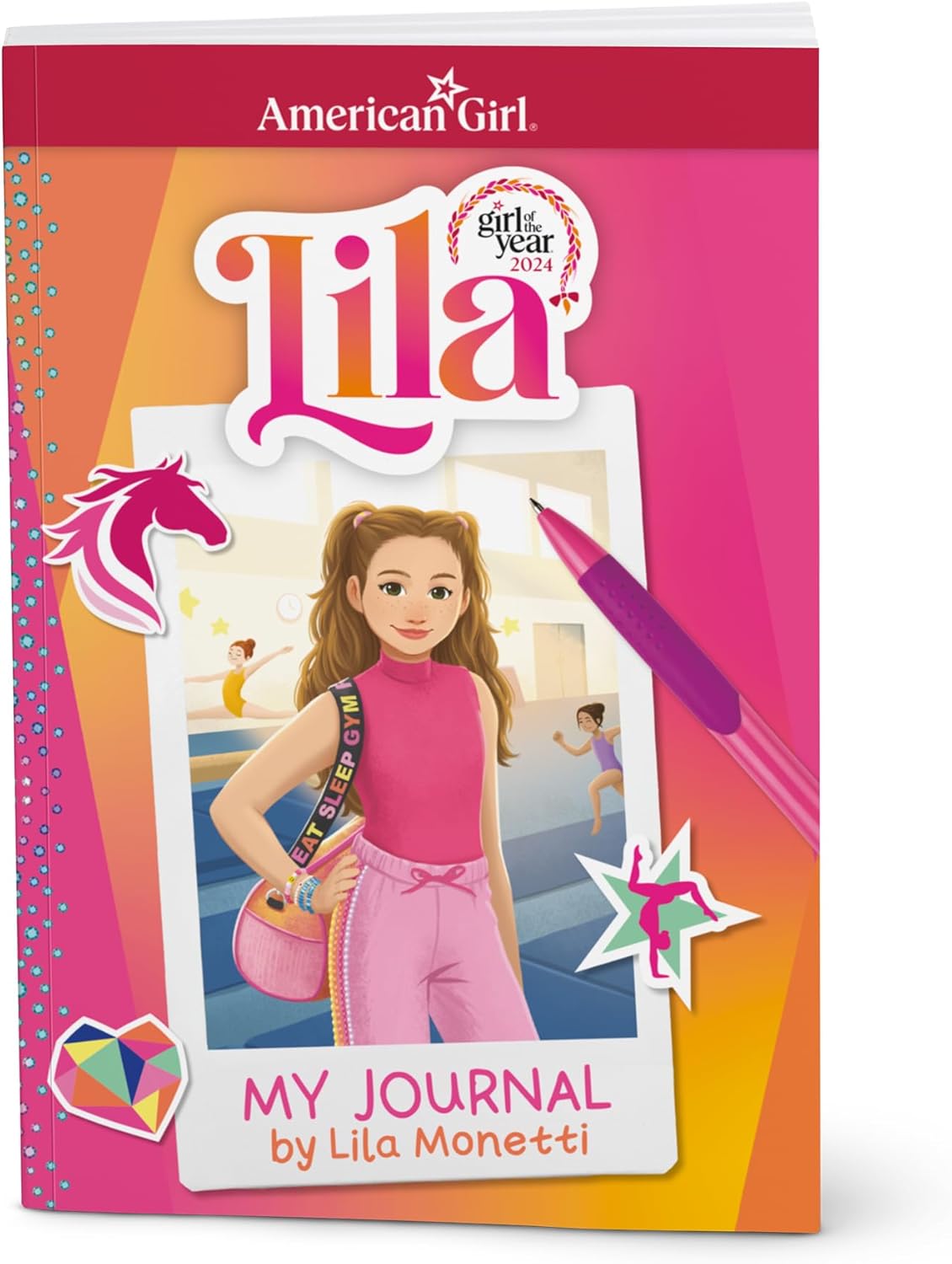 American Girl Lila 18-inch Doll & Journal (Girl of The Year 2024)
