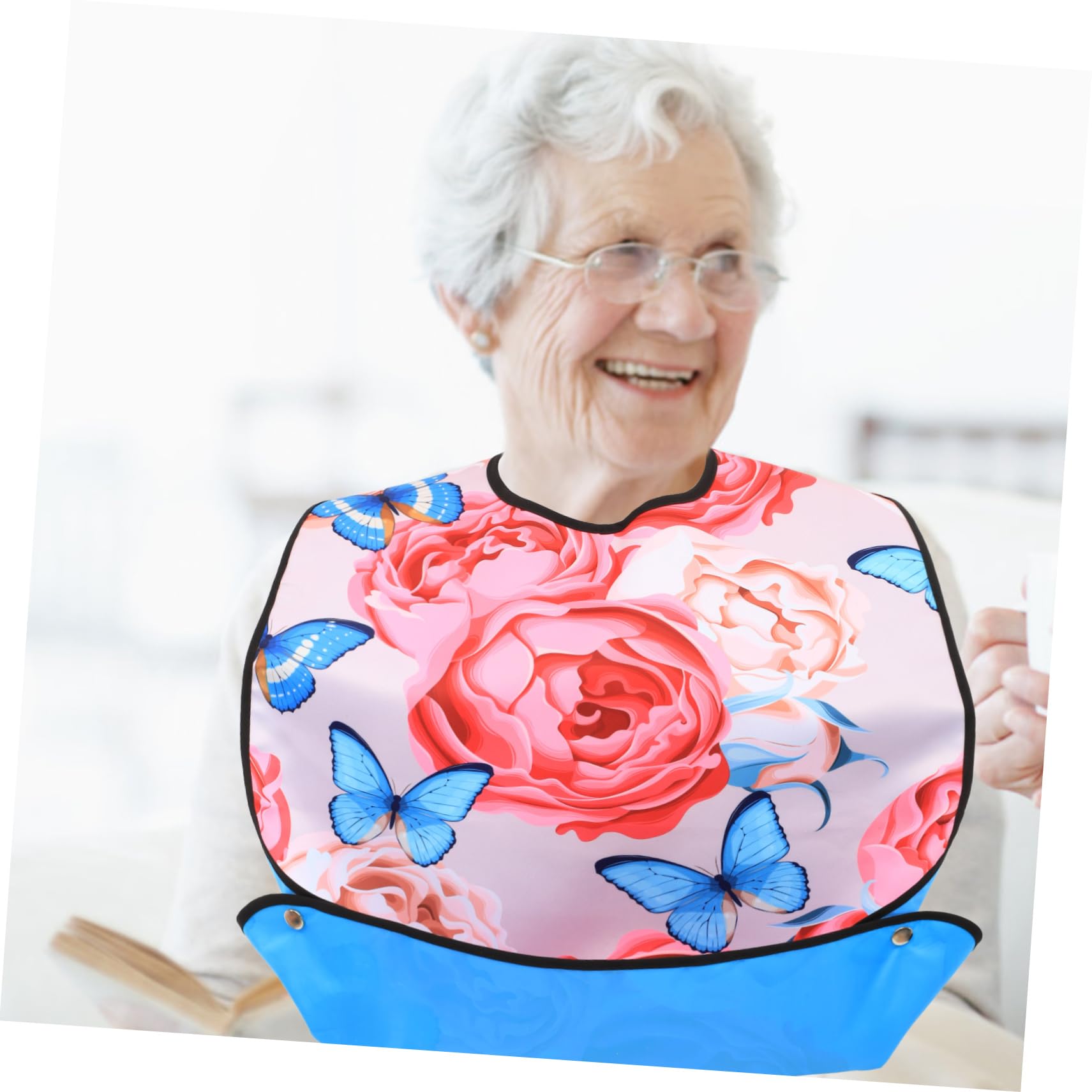 Healeved 3stücke Wasserdichter Waschbarer Latz Für Erwachsene Strapazierfähiger Kleiderschutz Für Senioren Für Pflegeeinrichtungen Und Alltag Mit Ansprechendem Design
