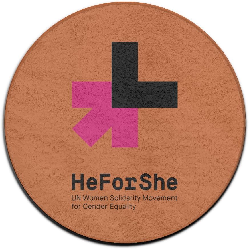 Fashion Heforshe Women Solidarity Movement Doormat Welcome Mat