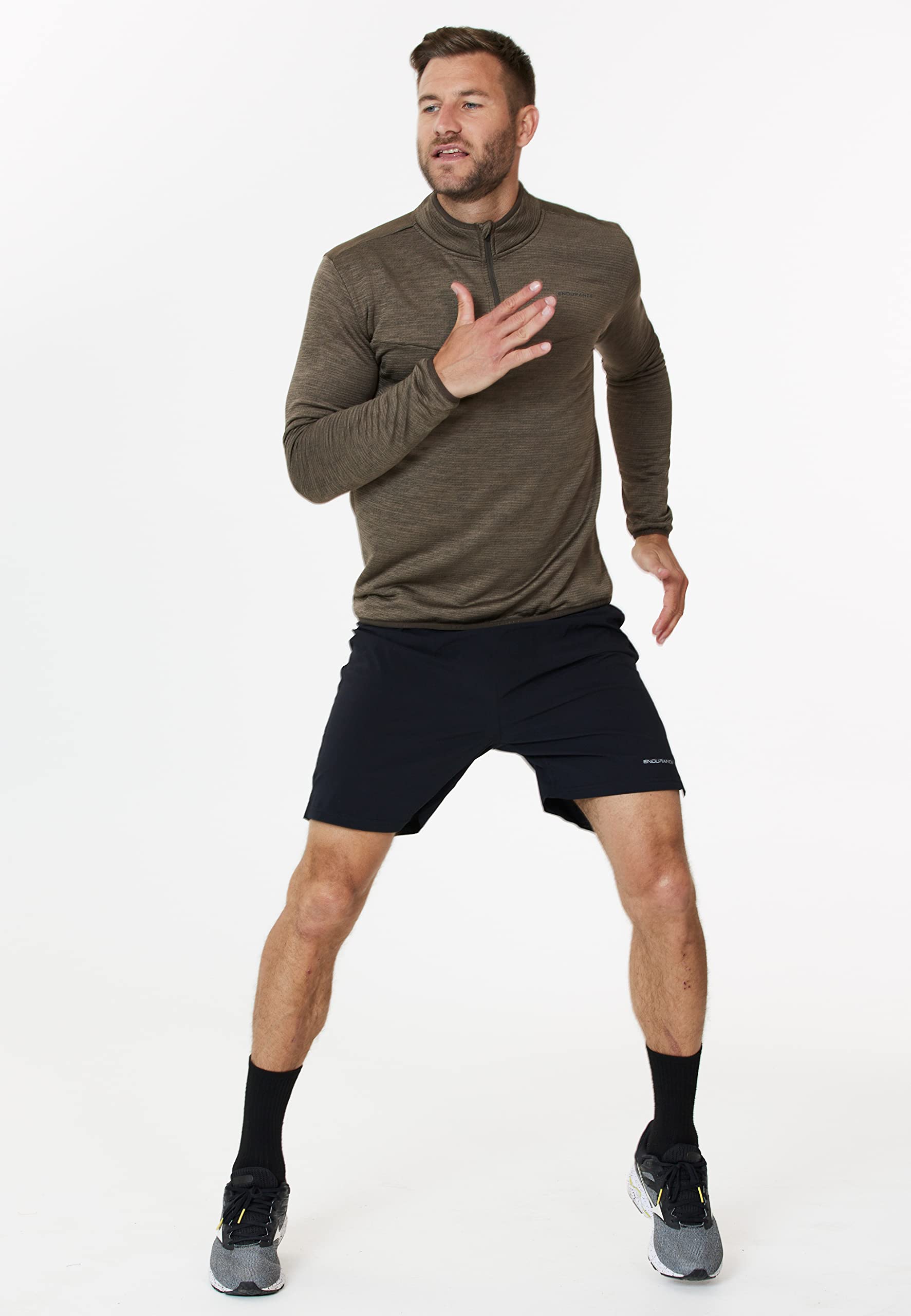 Endurance Waffle Ledger Camiseta, Opaco para Hombre