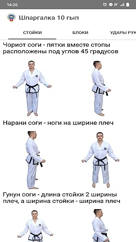 10 gup taekwondo