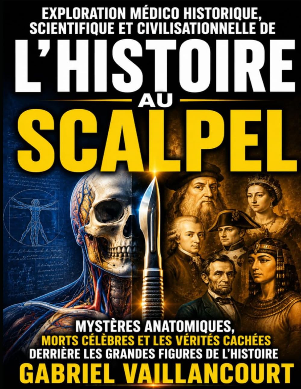 Exploration médico historique, scientifique et civilisationnelle de L’Histoire au scalpel : Mystères anatomiques, morts célèbres et les vérités cachées derrière les grandes figures de l’Histoire