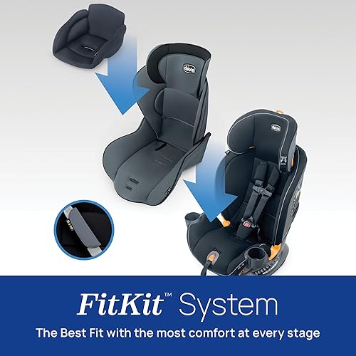 Miniatura 2 de Chicco Fit4 - Asiento de automóvil convertible 4 en 1, asiento orientado hacia atrás para bebés de 4 a 40 libras, asiento de automóvil orientado