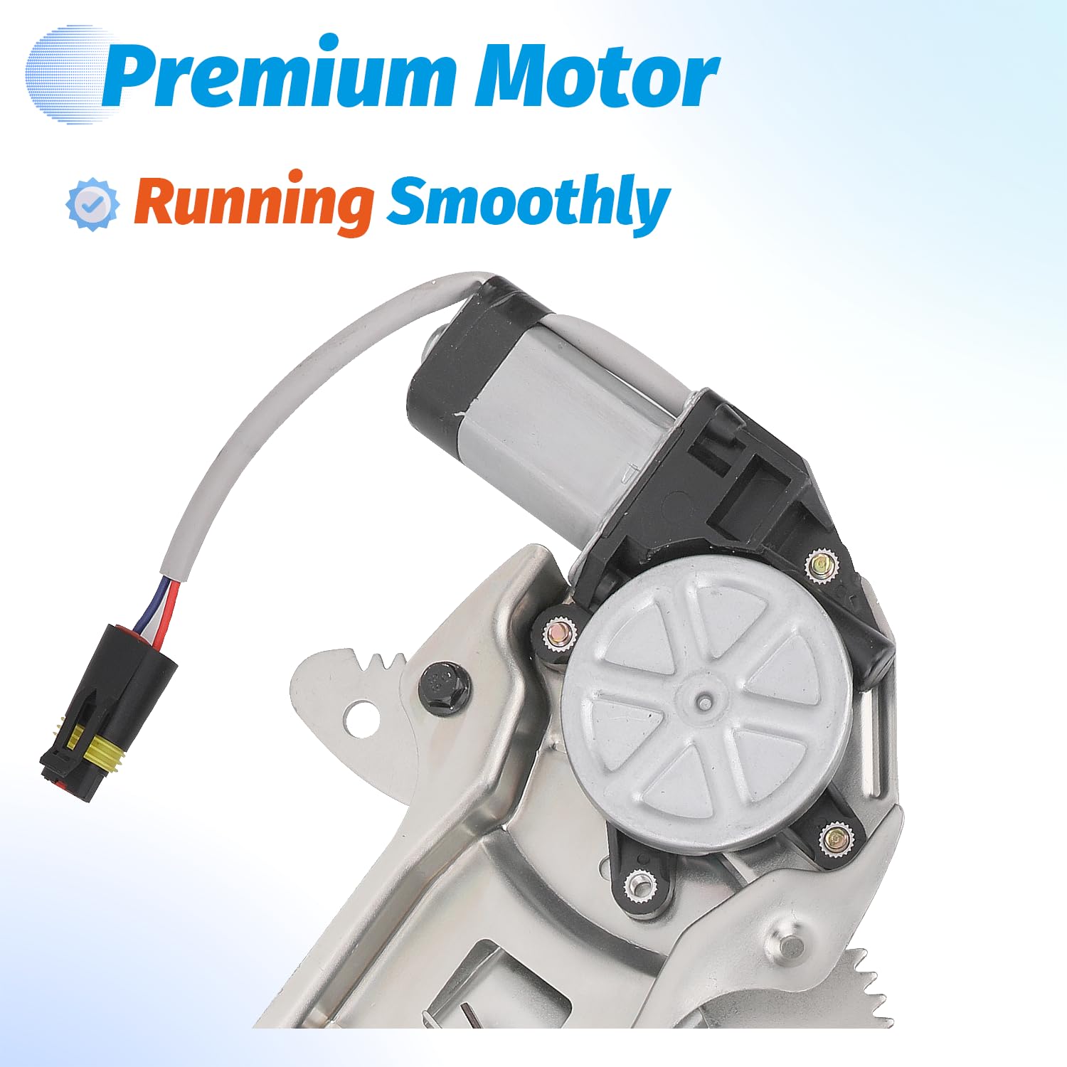Auto Window Motor Front Right Passenger Power Window Motor - 2 Pin ...
