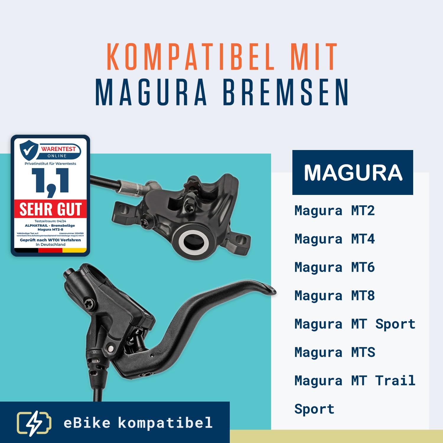 Pastiglie Freno XLC Performance Per Magura MT2 MT4 MT6 MT8 - Set 2 Pezzi, Resina