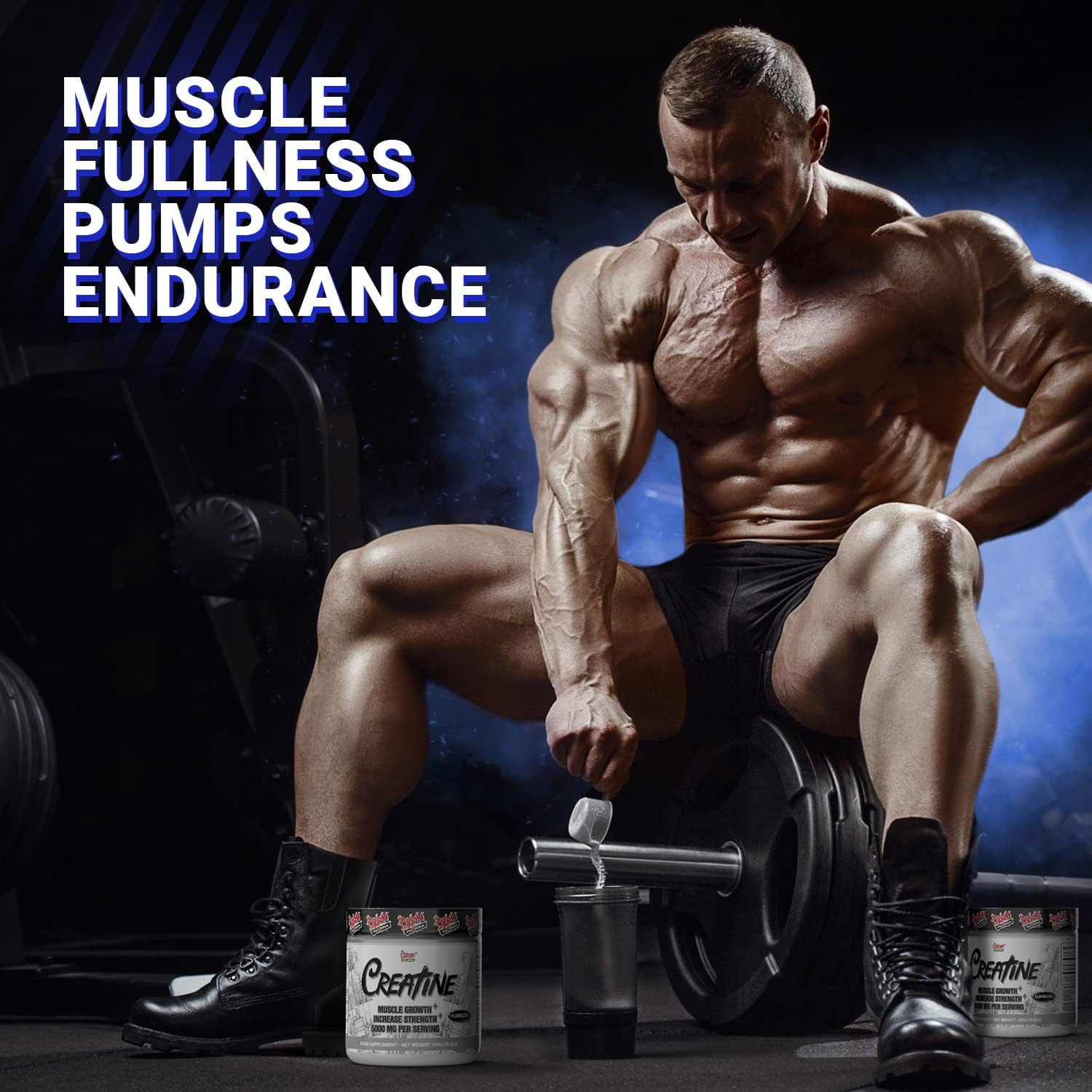 Psycho Pharma Edge of Insanity Pre Workout + Creatine Stack