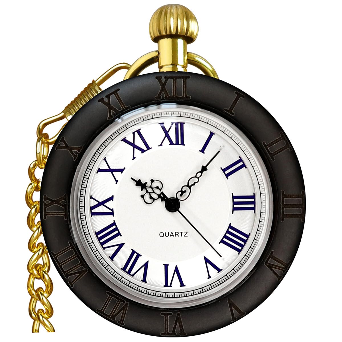 Vintage Pocket Watches for Men Womens Pocket Watch with Chain