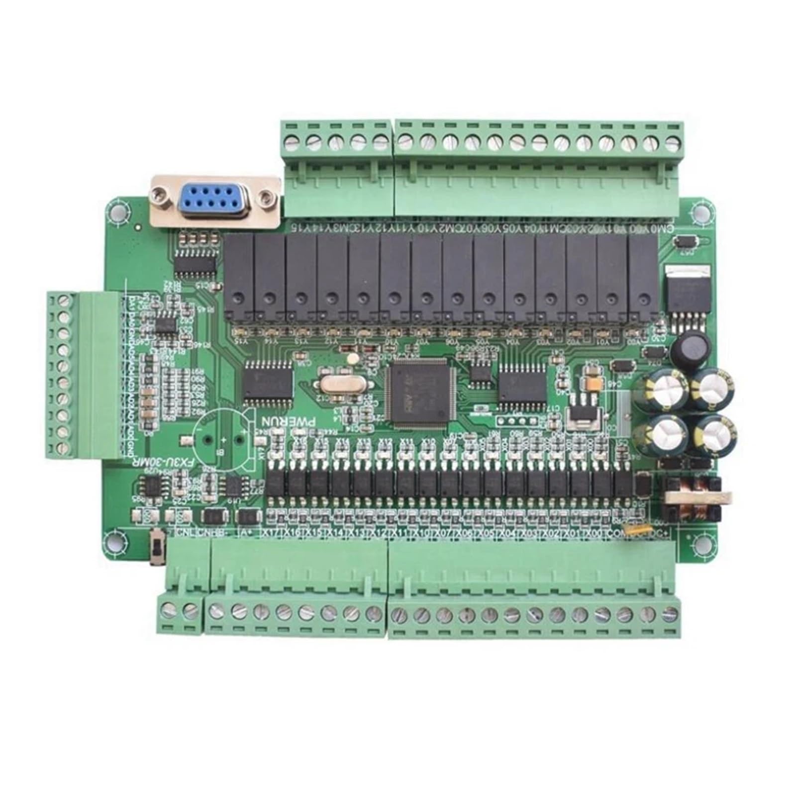 Programowalna płytka sterownika PLC przemysłowa tablica sterująca prosty programowalny kontroler typ FX3U-30MR obsługa komunikacji RS232/RS485