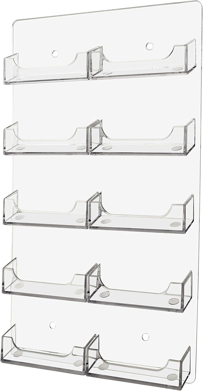 Marketing Holders Hanging Business Card Holder 10 Pocket
