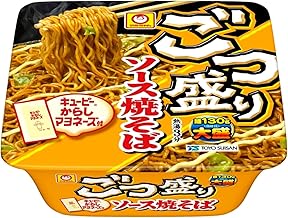 Gosomori Sauce Yakisoba 6.1 oz (171 g) x 24 Packs (12 Packs x 2 Cases)