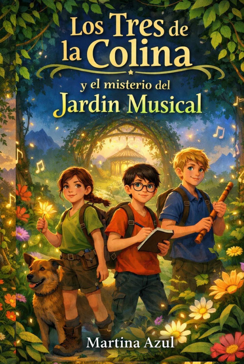 Los Tres de la Colina y el Misterio del Jardín Musical: Una aventura juvenil de misterio, magia y naturaleza