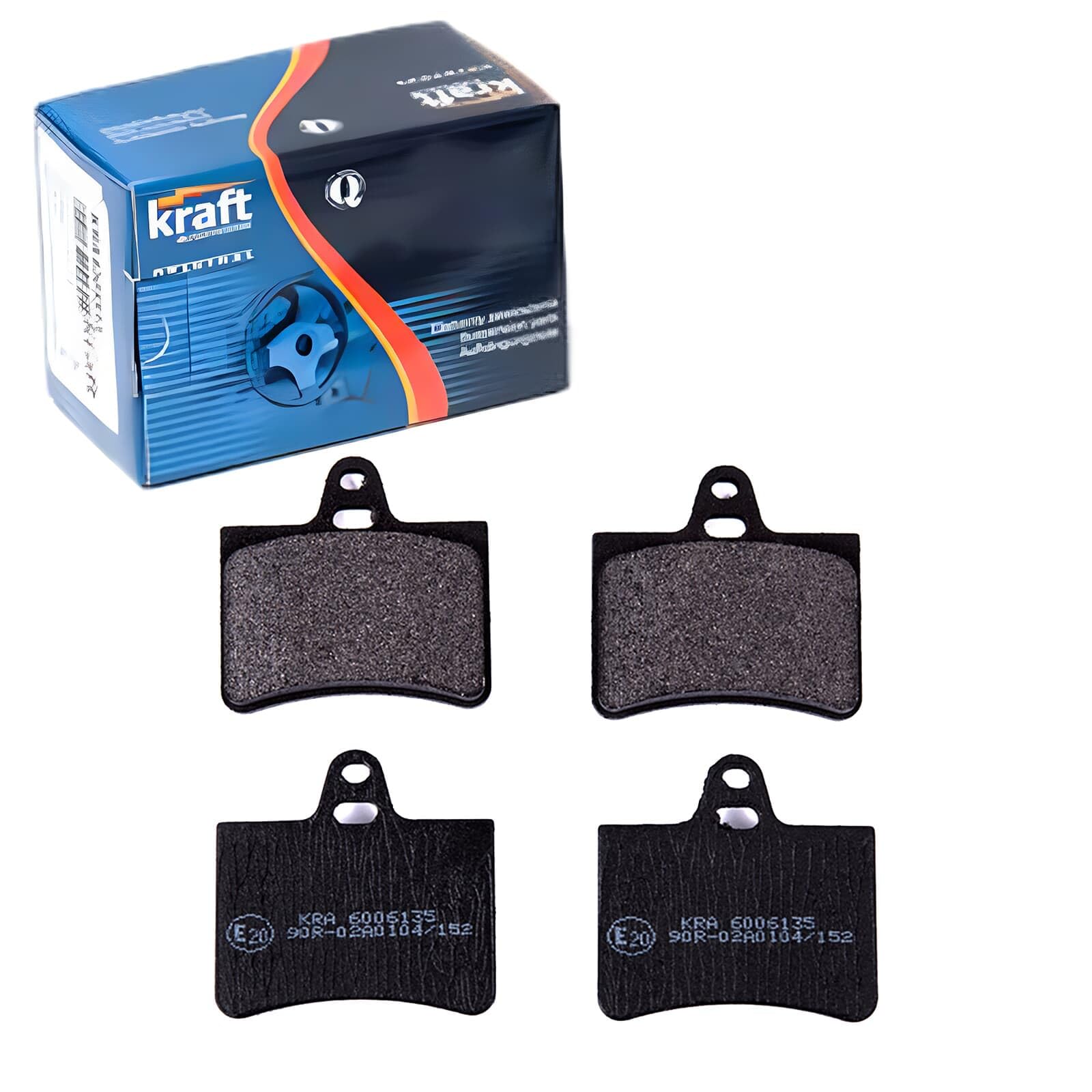 Kraft Automotive 6006135 - Kit Pastiglie Freno, Freno A Disco-image