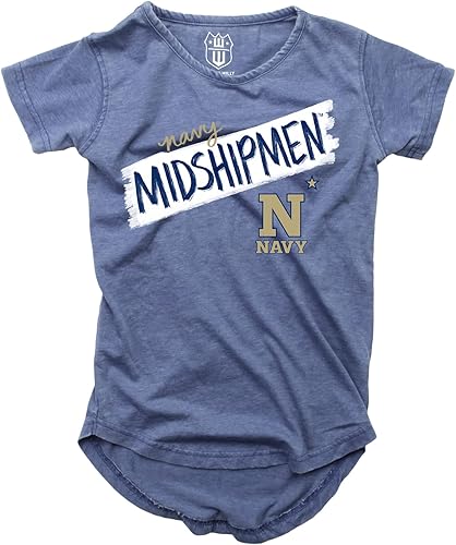 Miniatura 67 de Wes and Willy NCAA - Camiseta Burnout para niñas S/S