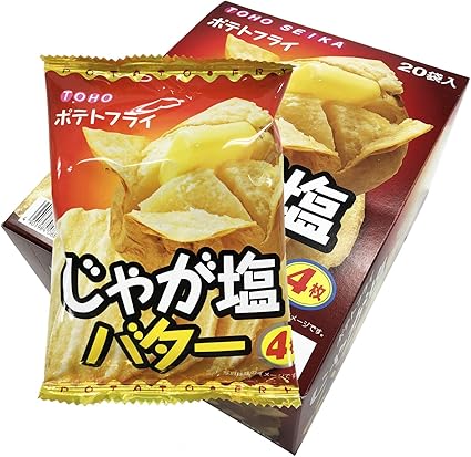 Amazon 東豊製菓 ポテトフライ じゃが塩バター 11g 20袋 東豊製菓 スナック菓子 通販