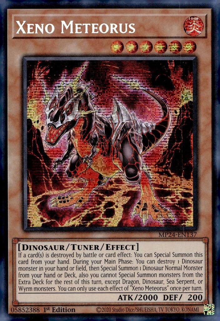 Xeno Meteorus - MP24-EN137 - Prismatic Secret Rare - 1st Edition