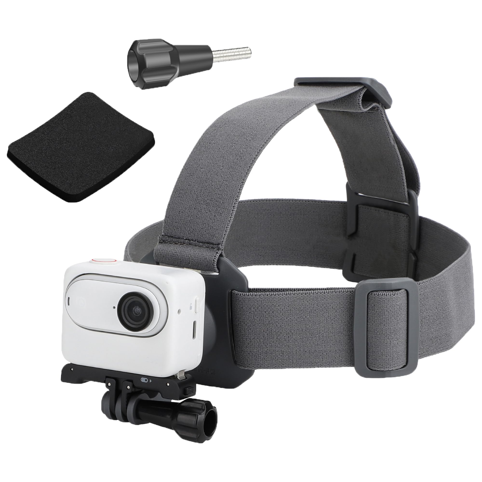 Supporto A Sfera Con Attacco Per GoPro Hero E DJI Osmo Action - Testa Sferica 2,5 Cm Con Vite Zigrinata