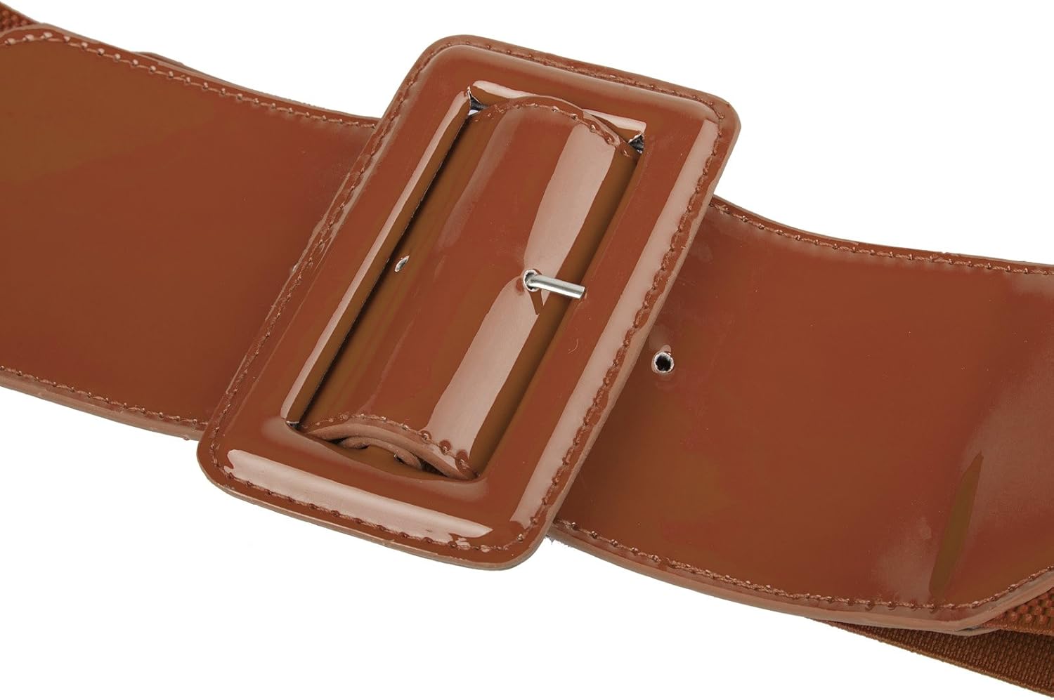 GRACE KARIN Women's Stretchy Belt 1950s 3 Inch Wide Elastic Belts - Image 8