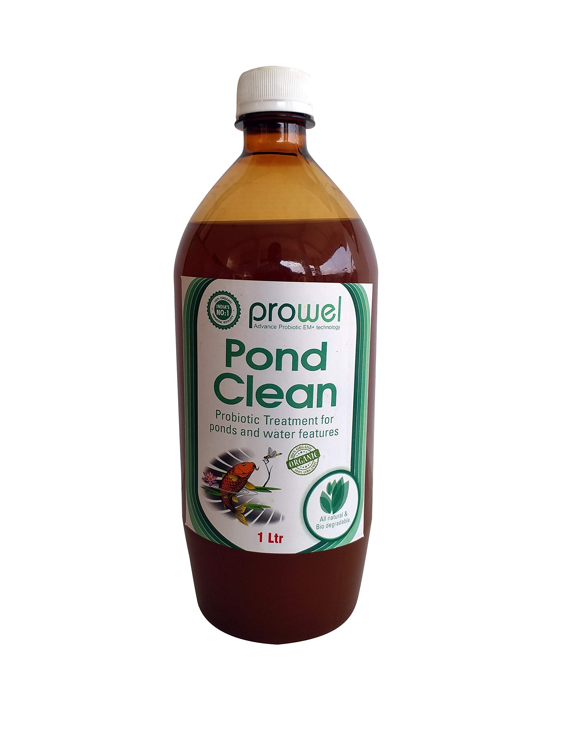 Bokashi Bran Pond Clean Aquarium Cleaner Liquid 1 LTR Probiotic Treatment for Pond and Water Features (B07SL2MLKM) Amazon Price History, Amazon Price Tracker