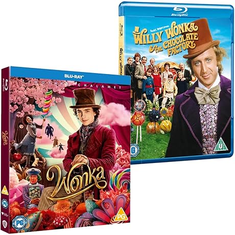 Wonka / Willy Wonka &amp; the Chocolate Factory [Blu-ray 2 Movie Bundle]