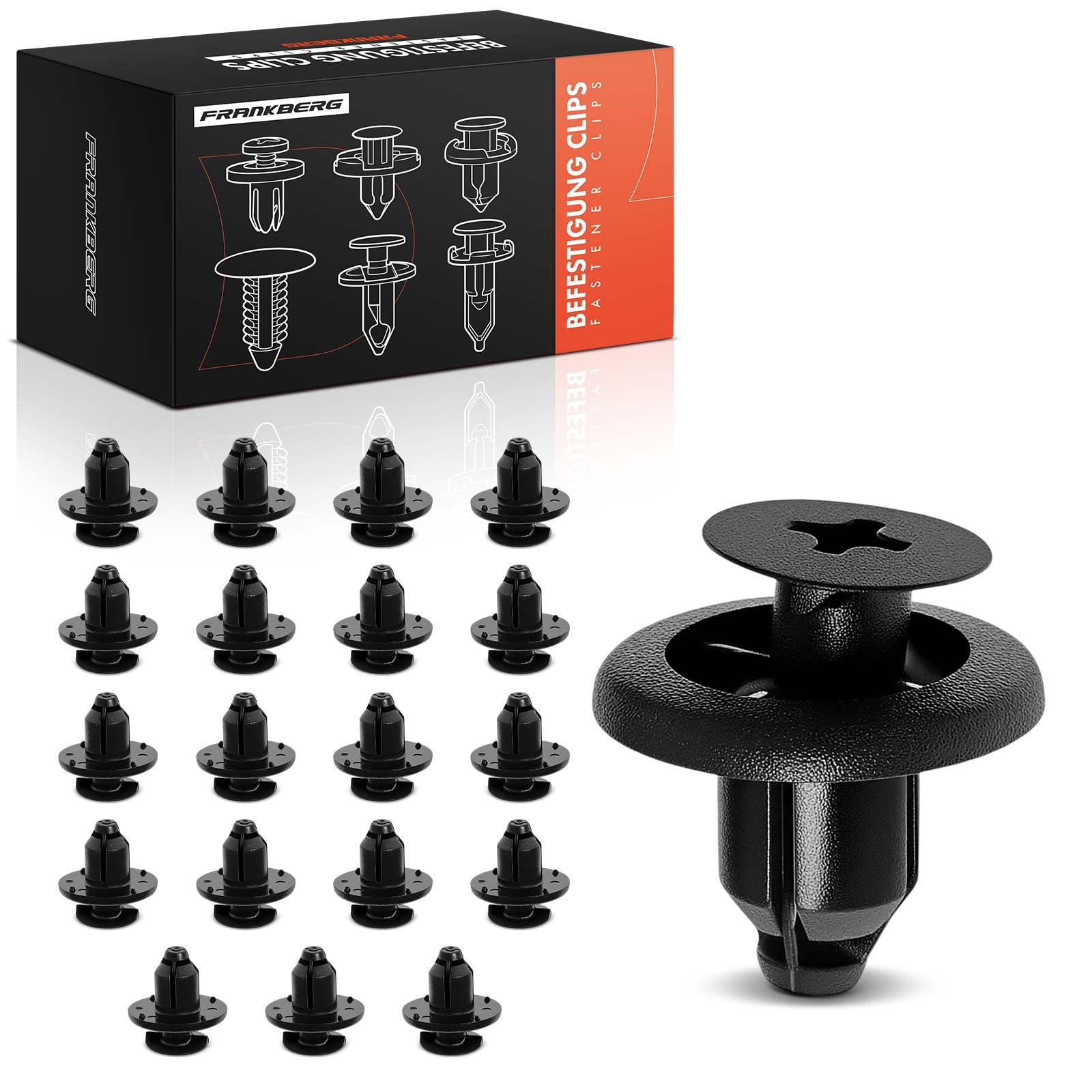 Clip de fixation garde-boue agrafe pare-boue compatible CX-7 ER et 3 - 7