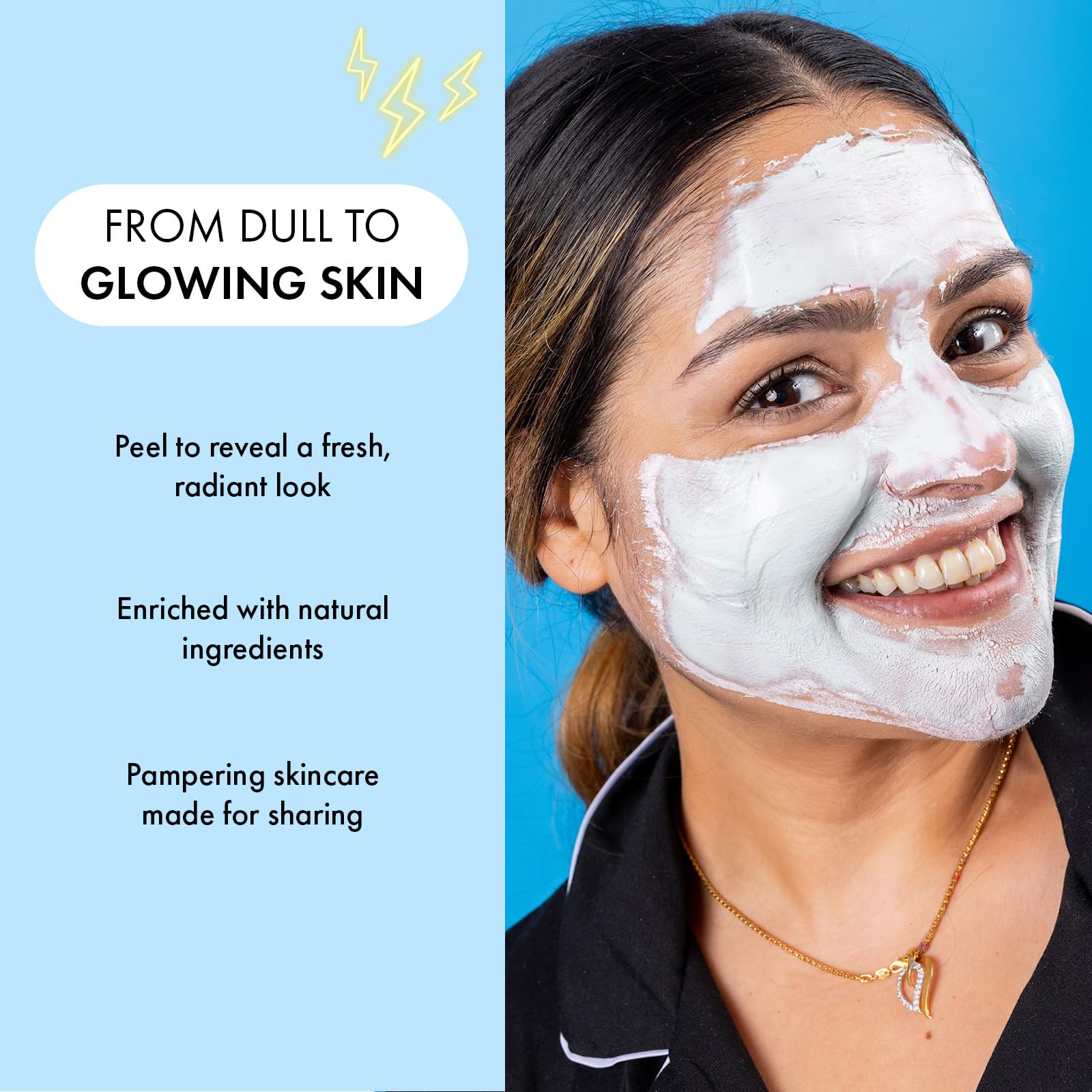 7th Heaven Glow All Out 17-Piece Skincare Gift Set - Includes Tube, Mud, Cream, Sheet and Peel Off Face Masks - Image 4