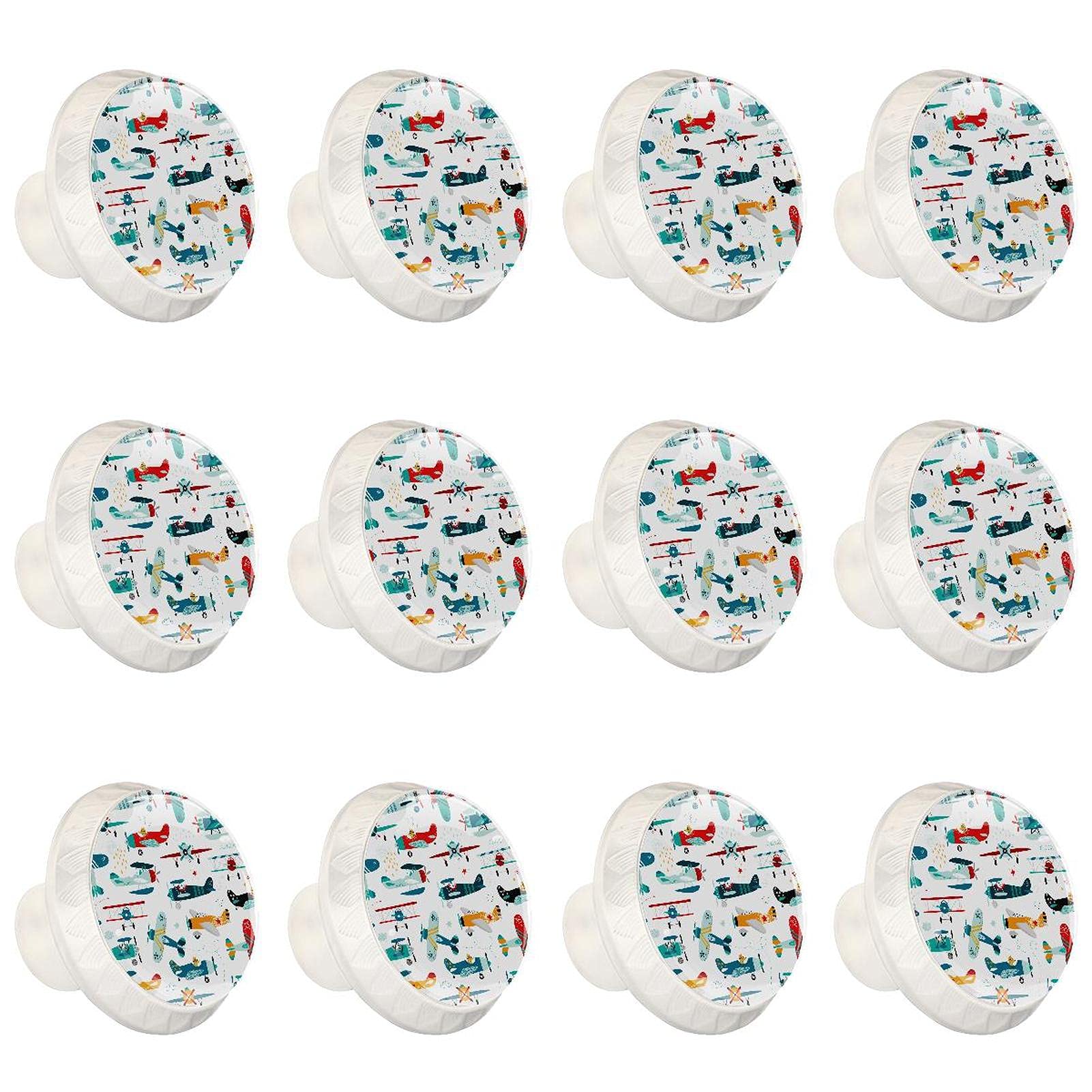 Boutons de placard enfants sur le thème hélicoptère pour décorer une commode