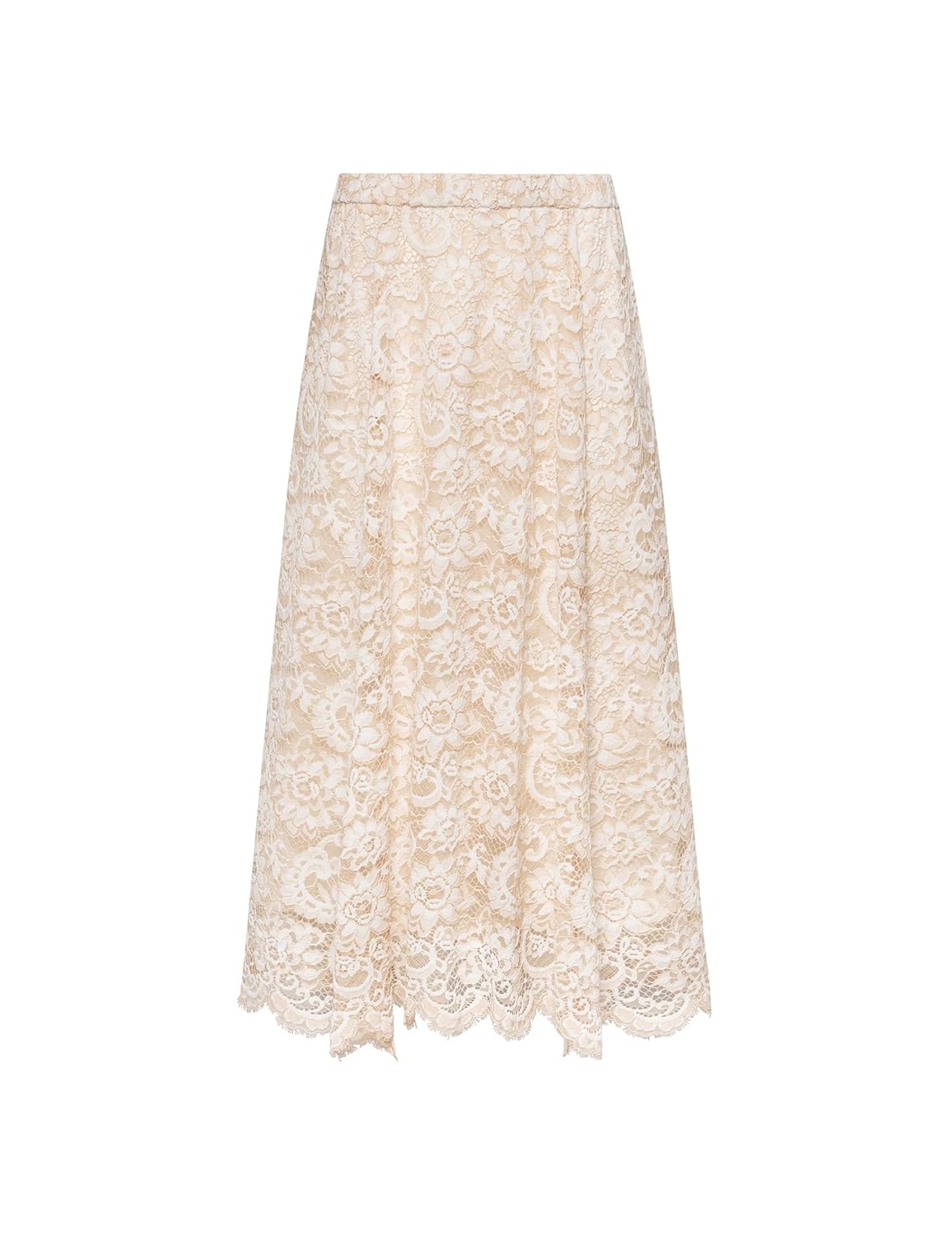 Anne Klein Pull ON Shirred WB Skirt