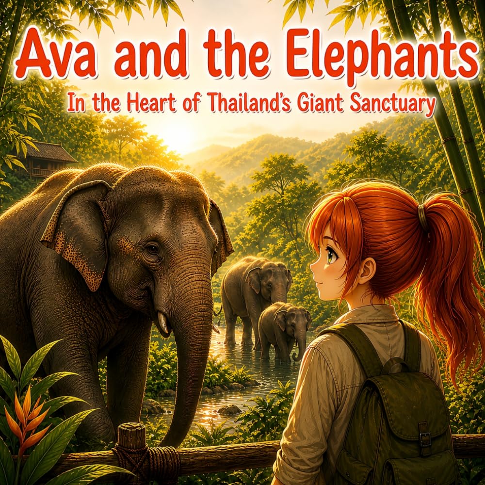 Ava and the Elephants: In the Heart of Thailand’s Gentle Giants Sanctuary: 3 (Ava’s Adventures: Saving Animals)