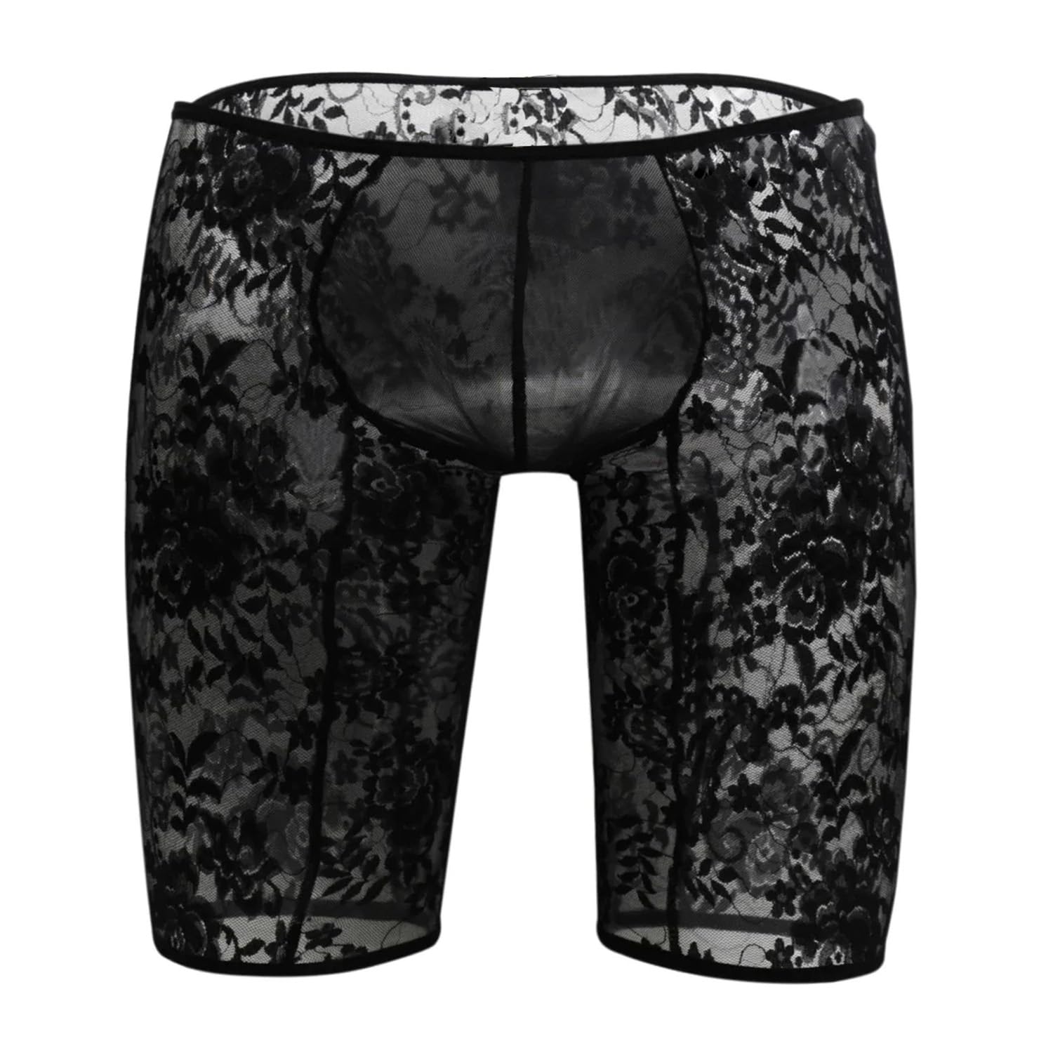 myza Men's Lace Thongs (Pack of 1) (RIOE-ML-07369_Black 2_S)-picture-19