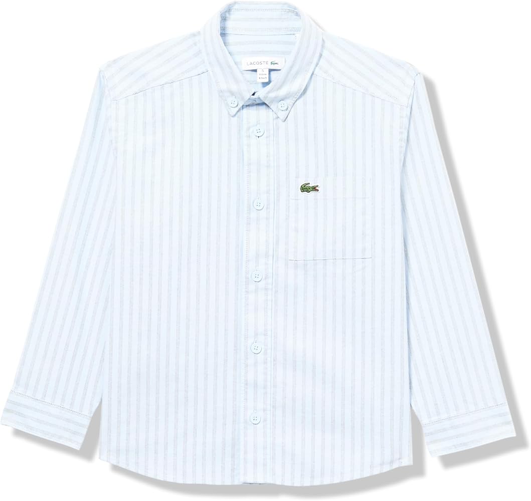 knee length dresses for ladies Lacoste Mens Regular Fit Oxford Long Sleeve Shirt  ShopCGX
