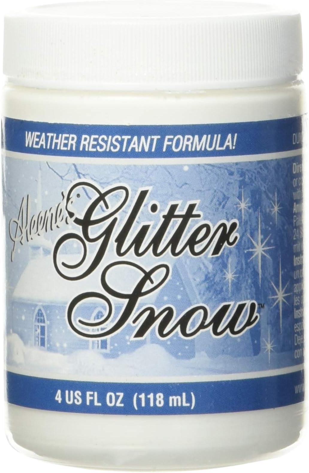 Aleene's Glitter Snow 118ml, White