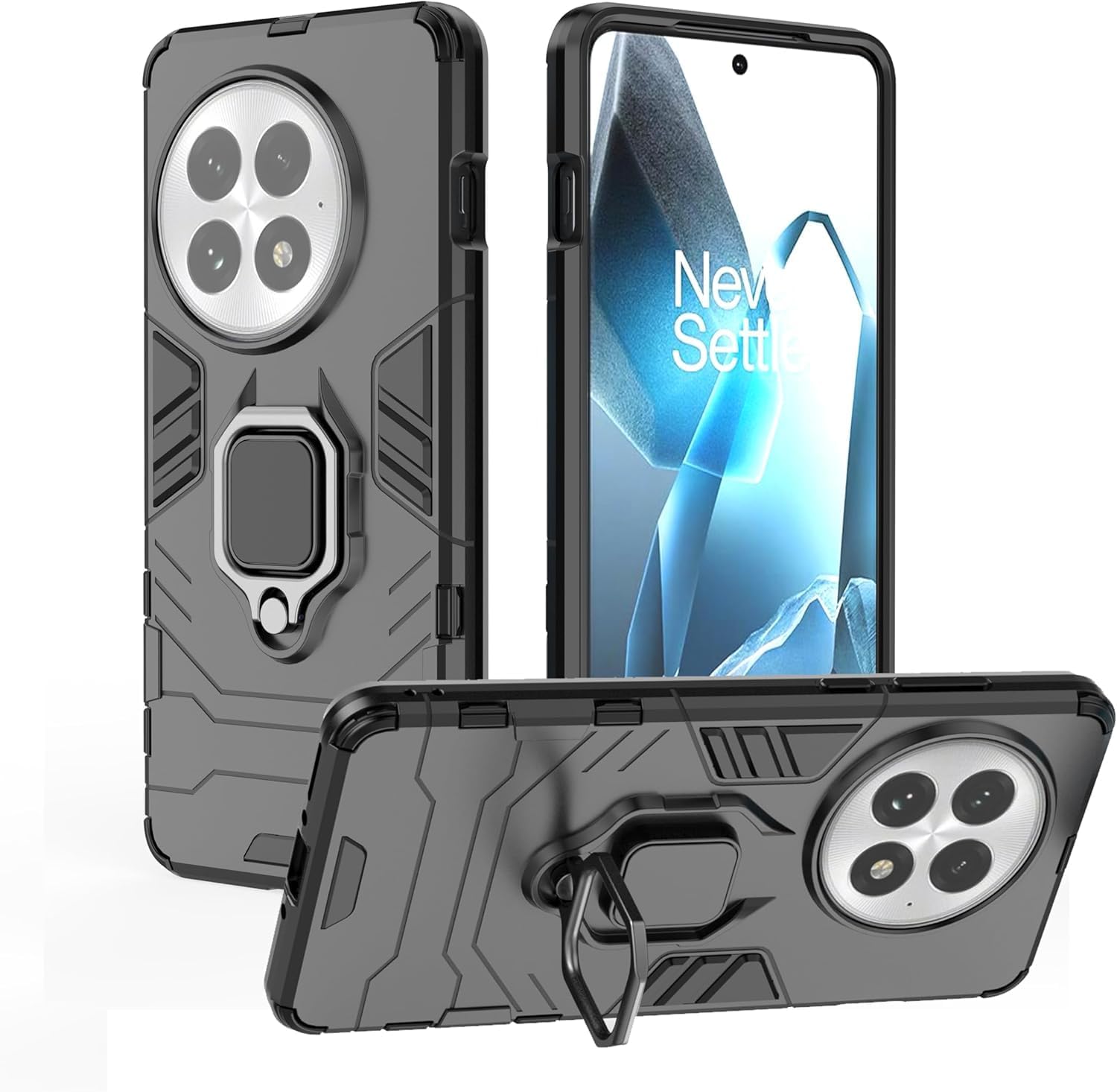 Exclusive Deal on Phone Case for OnePlus 13 5G: Built-in Bracket Car Magnetic Shockproof and Anti-Drop Phone Case Cover for OnePlus 13 - Amazon KSA Deals