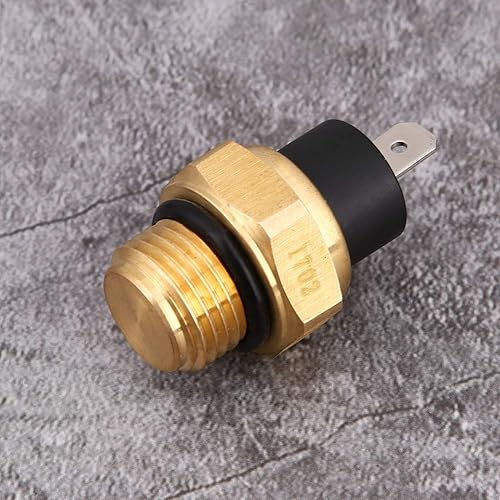 Miniatura 5 de Interruptor del ventilador del refrigerante del radiador, interruptor de temperatura del termostato del ventilador compatible con Honda VFR700F