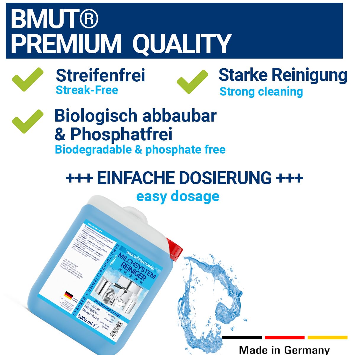 Detergente Per Macchine Da Caffè - Liquido Schiumalatte, 5 Litri, Made Germany - Foto 10