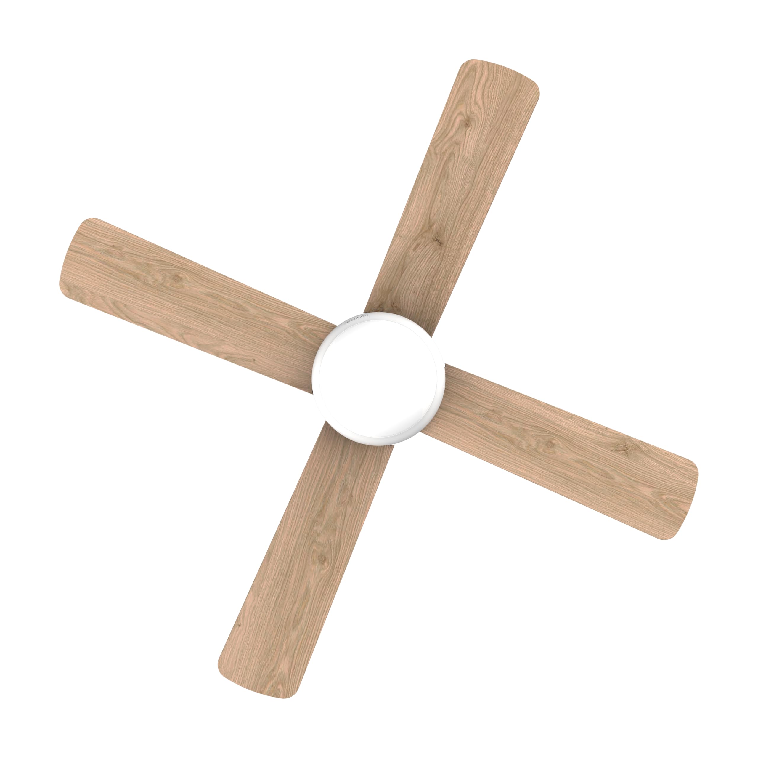 Cecotec Ventilateur de Plafond avec Lumière Energysilence Aero 4250 DC Fresh, 40 W, Moteur DC, Diamètre 42” (106 cm) avec 4 Lames Réversibles, LED, Télécommande, Minuterie, 6 Vitesses