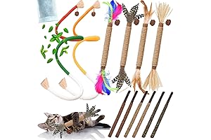 Multipurpose Cat Dental Toys - Perfect for Dental Health, Playtime, and Bonding
